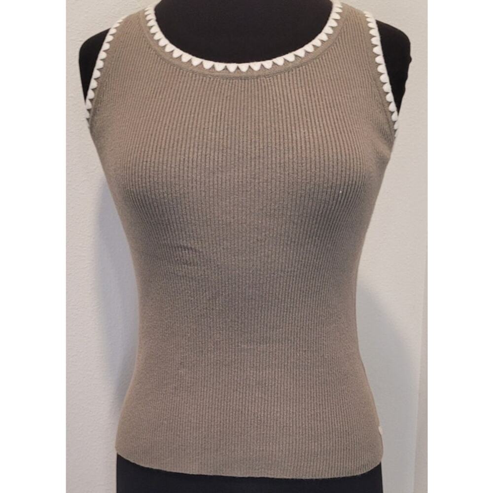 Scotch & Soda Knit Tank XS Coastal Cottagecore Soft Girl Romantic